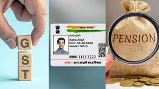 New banking, pension and GST rules take effect across India