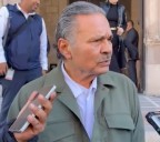 Llega titular nacional del Infonavit a Palacio 