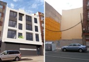 El solar ruinoso en un barrio de Salamanca que da paso a pisos y un gran ático con terraza