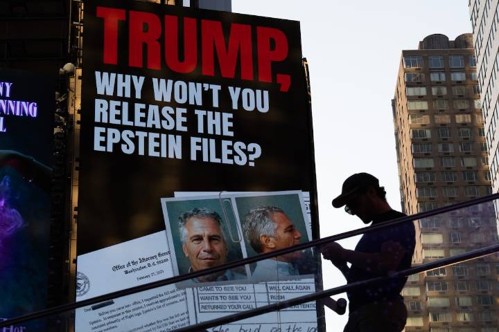 Epstein alleged Trump knew about his conduct, in e-mails released by Democrats