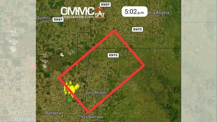 Alerta por actividad eléctrica y tormentas fuertes en varias localidades de la región