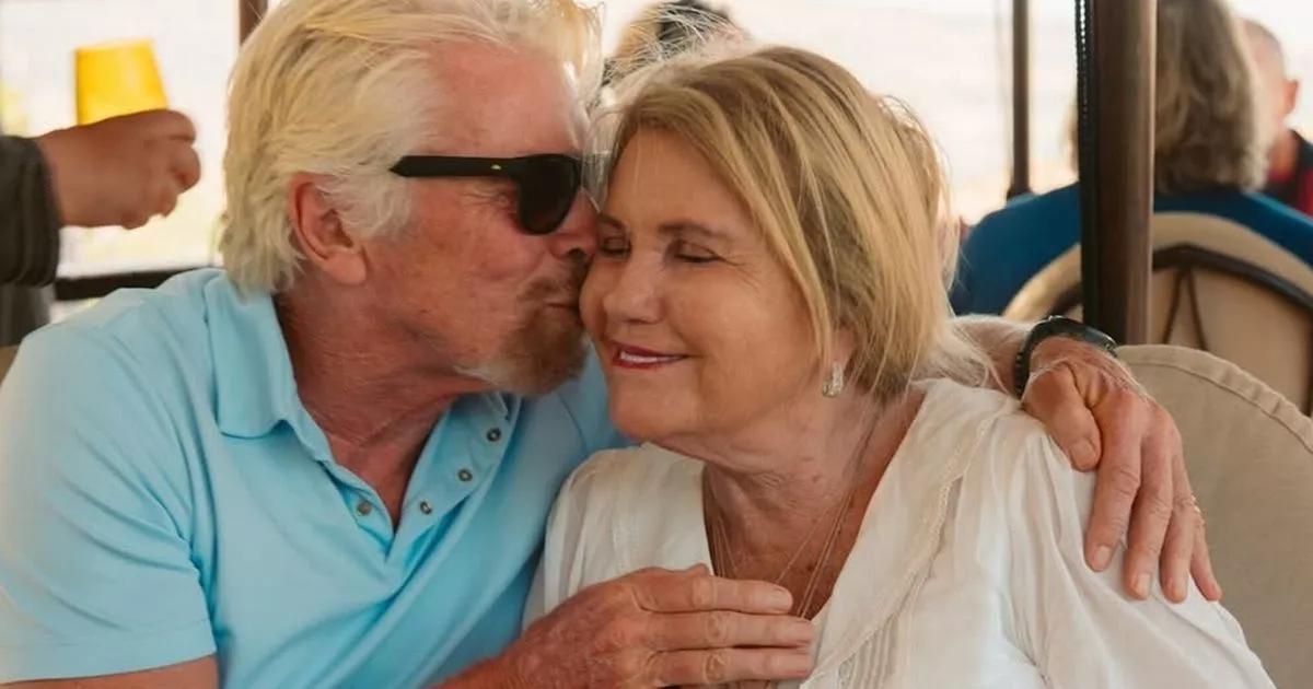 Twist of fate accidentally brought Richard Branson to wife hours before she died