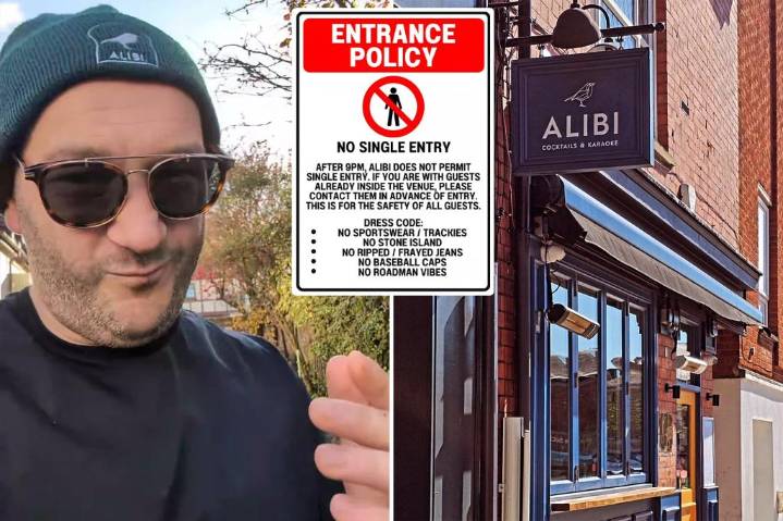 UK bar Alibi owner Carl Peters bans solo drinkers to mitigate risk