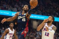 Donovan Mitchell scores 46 points to lead Cavaliers past 76ers