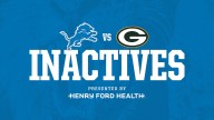 INACTIVES: Lions vs. Packers