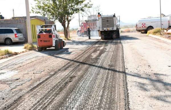 Inicia rehabilitación de calle en Rinconada Oriente