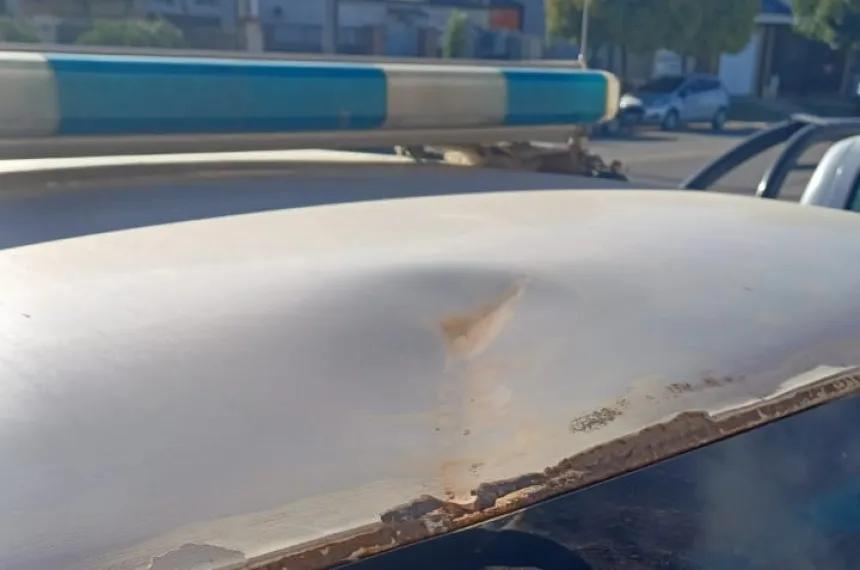 Atacaron a pedradas a la Policía en medio de una pelea entre menores