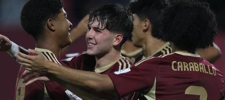 La Vinotinto sub-17 avanzó como primera del Grupo E