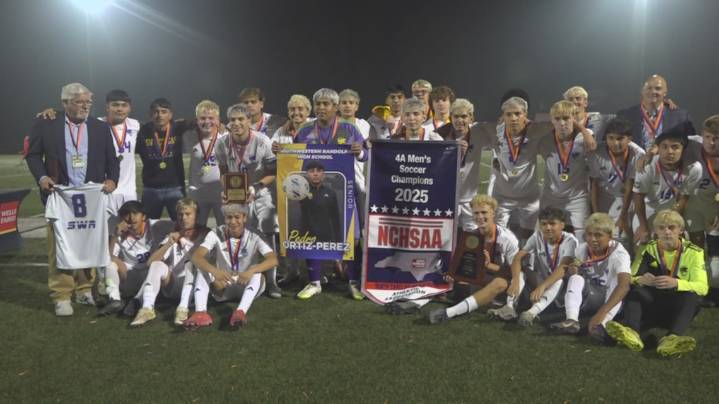 A promise kept: Southwestern Randolph Cougars win state soccer title for teammate killed in 2024