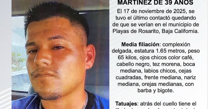 Se busca  a Adrián Figueroa Martínez de 39 años de edad