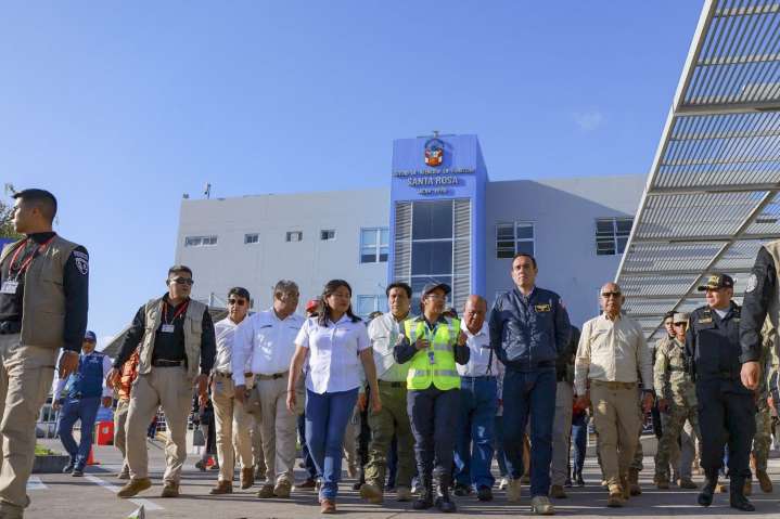 Presidente José Jerí inspeccionó el puesto de control Santa Rosa, en la frontera con Chile, en Tacna