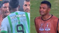 Revelan lo que se dijeron Teo y Morelos tras picante cruce de palabras en Atlético Nacional vs. Junior