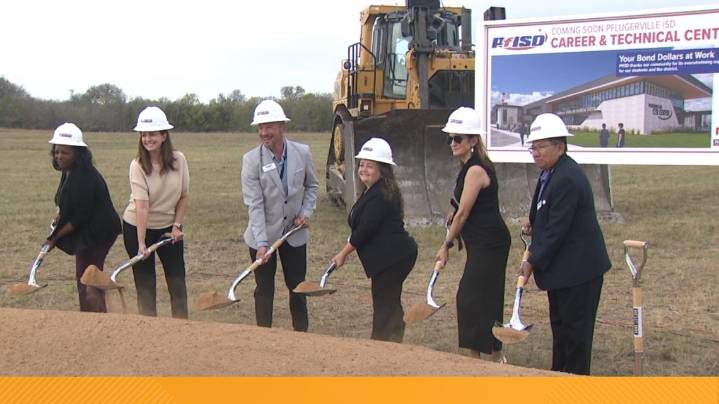 Pflugerville ISD breaks ground on new career and technical center