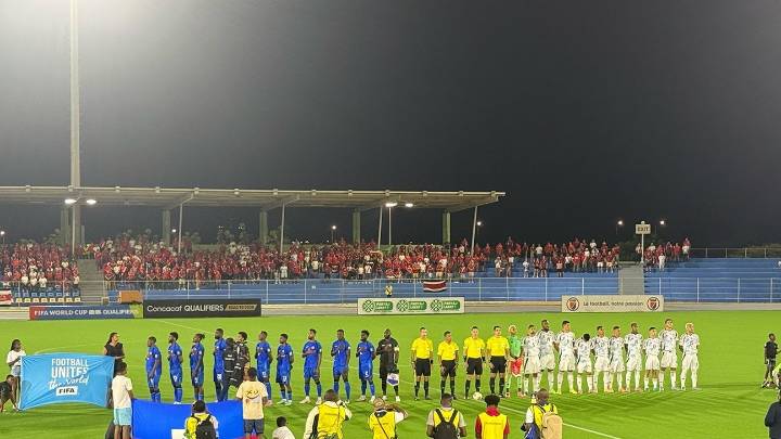 Costa Rica sufre en el arranque ante Haití y concede el 1