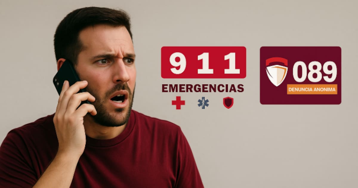 ¿Emergencia o denuncia anónima? Así puedes saber cuándo llamar al 911 y cuándo al 089 en Sonora