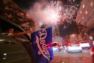 Desorden en Los Ángeles tras triunfo de los Dodgers