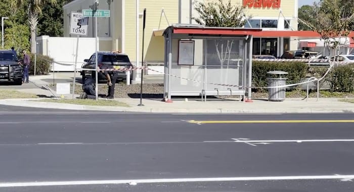 Man in life-threatening condition after being shot multiple times at Westside Jacksonville bus stop