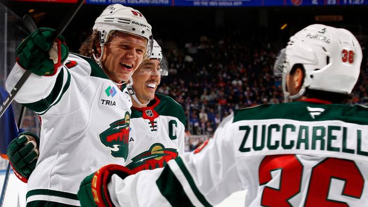 Kaprizov has goal, assist, Wild cruise past Islanders