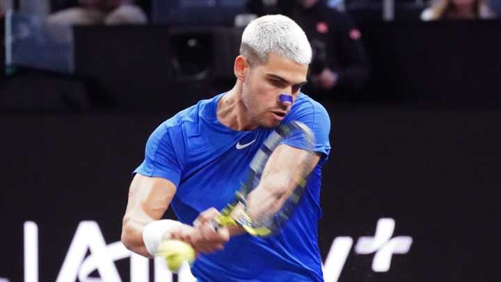 Carlos Alcaraz Dominates Lorenzo Musetti At Nitto ATP Finals