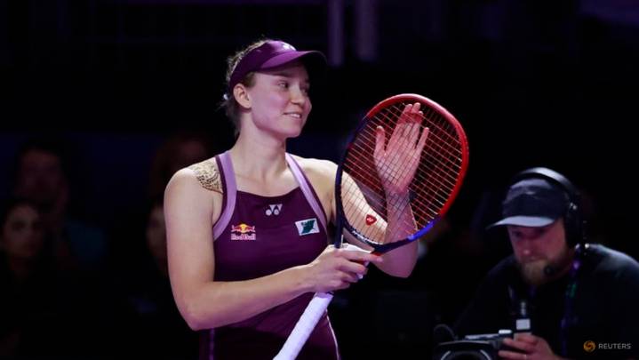 Red-hot Rybakina scorches Sabalenka for maiden WTA Finals crown