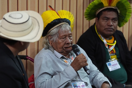 Indígenas y ambientalistas protestan contra construcción de ferrocarril en Amazonía
