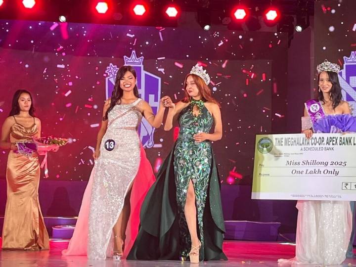 Mathrika Choudhury crowned Miss Shillong 2025