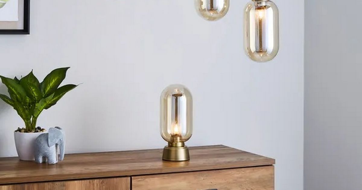 Dunelm's £45 touch lamp adds 'stylish ambient glow' to rooms