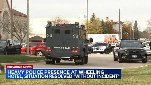 Wheeling police, today: Man with gun found shot at MainStay Suites at 8000 Capitol Drive on Thursday