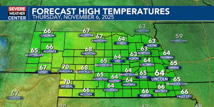 Milder temperatures return Thursday; Colder temps, wintry mix possible this weekend