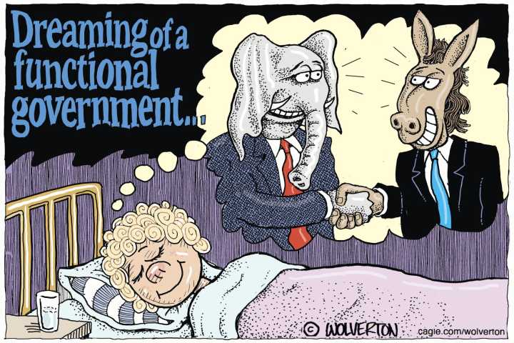 Editorial cartoon for Wednesday, Nov. 26, 2025