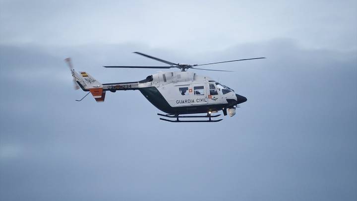 La Guardia Civil de Huesca rescata a un escalador navarro que se quedó enriscado junto a su perro