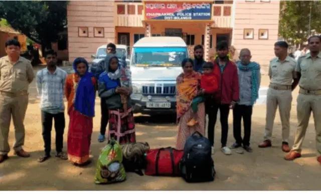 Labour Trafficking Racket Busted In Odisha’s Balangir; 10 Rescued, 2 Held