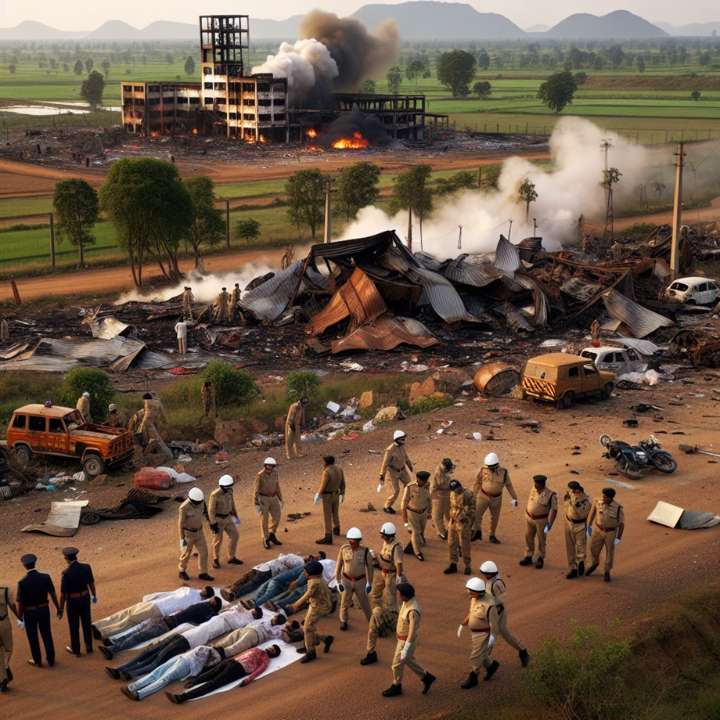 Deadly Explosion Rocks Fireworks Factory in Southern Pakistan