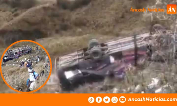 Áncash registra tres accidentes de tránsito en solo dos días: dos fallecidos y varios heridos