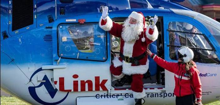 Santa Arrives in Style THIS Friday