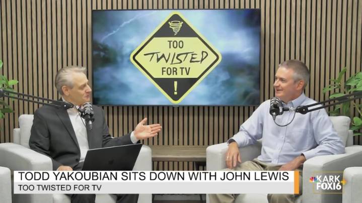 Too Twisted for TV: Former National Weather Service Meteorologist John Lewis