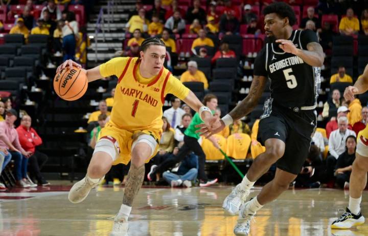 Maryland men’s basketball stumbles in loss to Georgetown