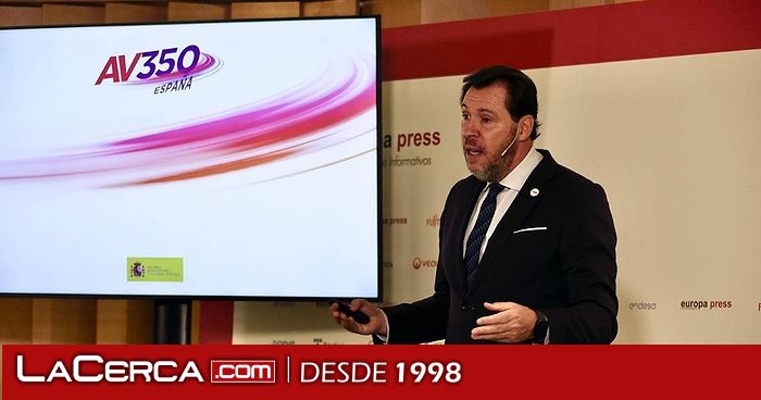 Puente anuncia actuaciones para aumentar a 350 Km/h la alta velocidad Madrid-Barcelona, que se reducirá a menos de 2 horas