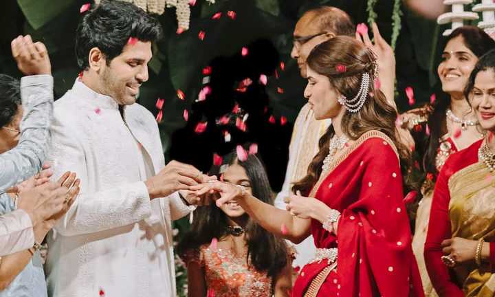 Allu Sirish and Nayanika Reddy Get Engaged