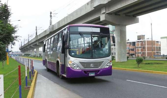 ATU lanza nuevo servicio del corredor Morado que conectará Bayóvar con San Isidro