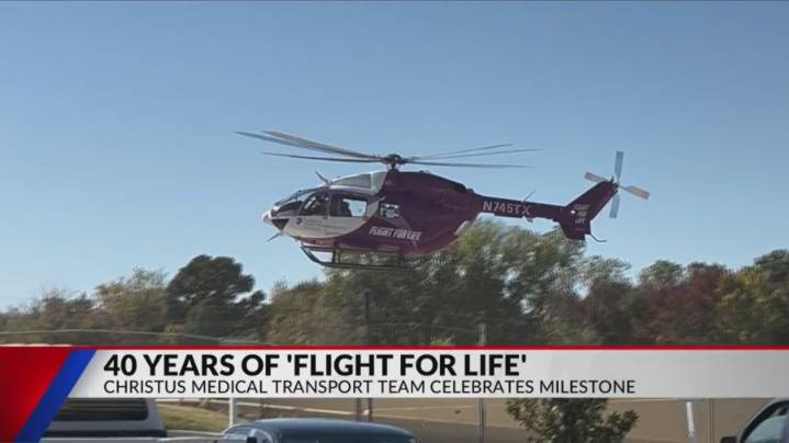 'Flight for Life' marks 40 years of critical care in East Texas