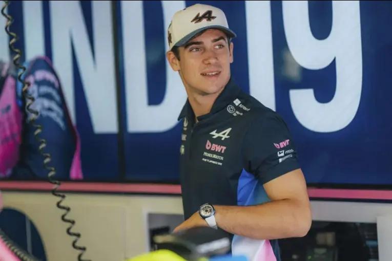 Colapinto se mostró molesto con los cambios en su auto: “Me sentí bastante lento”