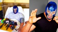 VIDEO | Es dado de alta Blue Demon Jr. tras accidente automovilístico