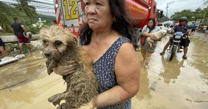 Photos show the impact of Typhoon Kalmaegi on the Philippines