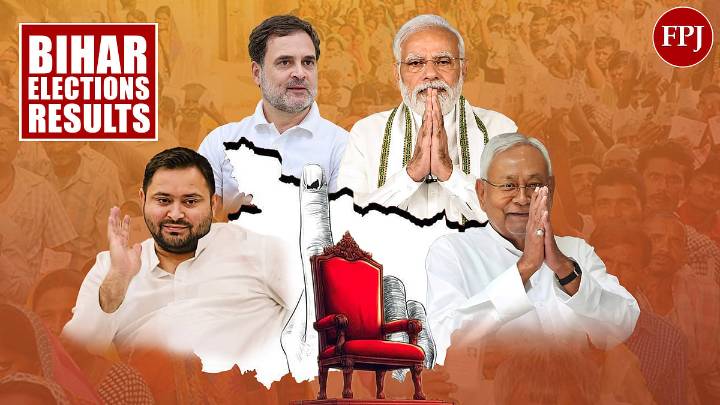 Bihar Election Results 2025 Live Updates: NDA Gets 2/3 Majority With 196 Seats As Mahagathbandhan Trails At 49