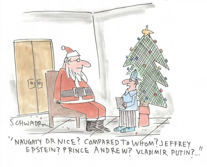 CARTOONS: A key question to ask about Santa’s list