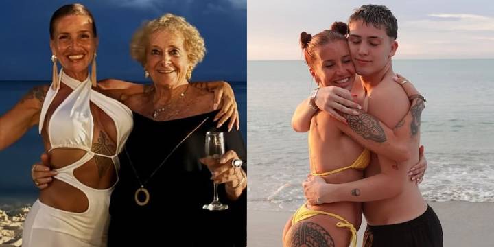 Flor Peña presentó a su mamá en un video bailando con Juan Otero: “Mi madre a los 82 años”