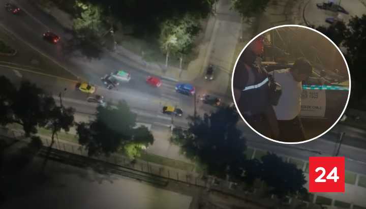 Detienen a dos sujetos que robaron un par de autos esta madrugada en la capital