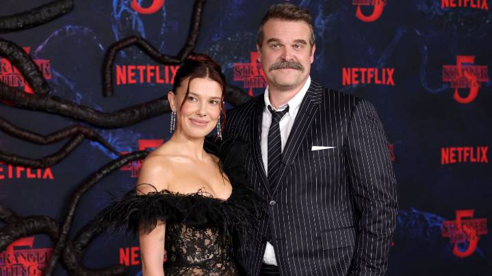 ‘Stranger Things’ : Millie Bobby Brown Talks David Harbour Relationship