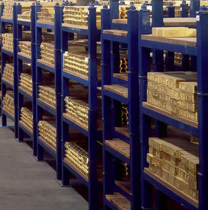 10 países con las mayores reservas de oro en sus bancos centrales